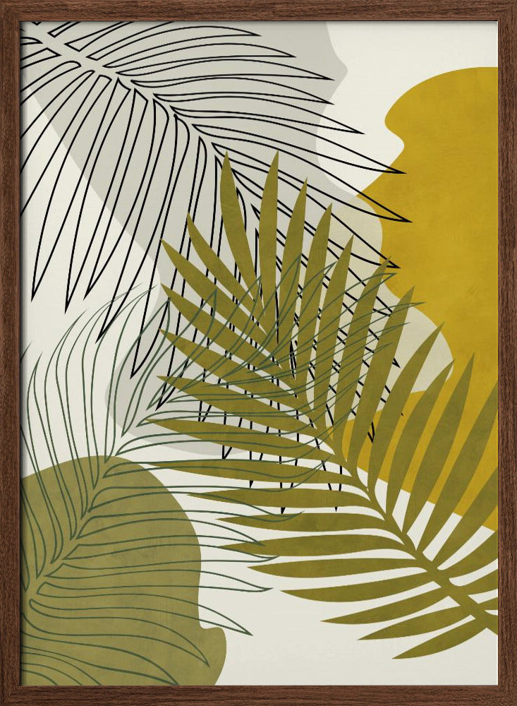 Bungle Jungle3 - Stretched Canvas, Poster or Fine Art Print I Heart Wall Art