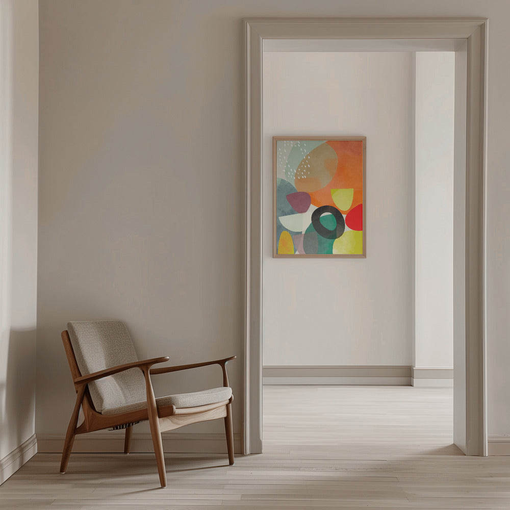 Buntes2020 1 Kopie - Stretched Canvas, Poster or Fine Art Print I Heart Wall Art