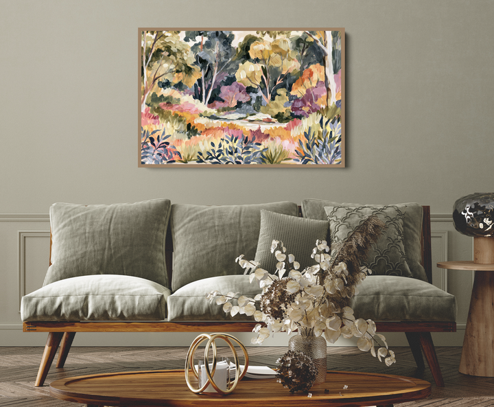 Bush Garden Bloom IHeartStudio - Australian Eucalyptus Nature Canvas Art Print