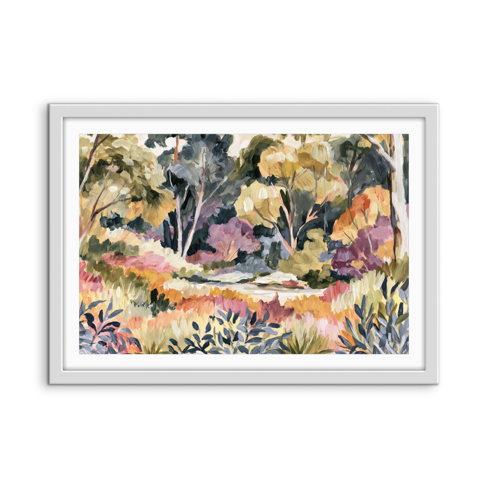 Bush Garden Bloom IHeartStudio - Australian Eucalyptus Nature Canvas Art Print