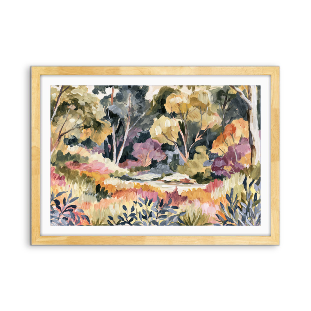 Bush Garden Bloom IHeartStudio - Australian Eucalyptus Nature Canvas Art Print