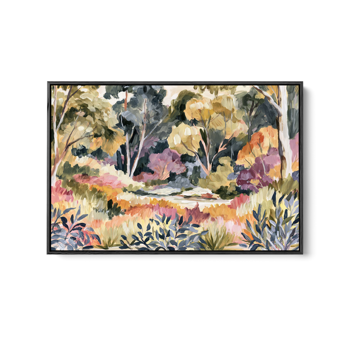 Bush Garden Bloom IHeartStudio - Australian Eucalyptus Nature Canvas Art Print