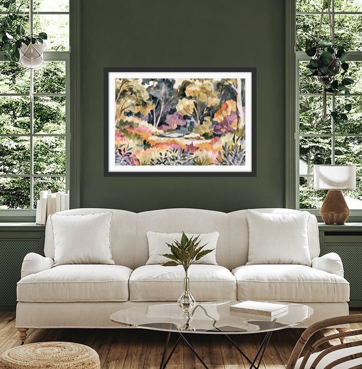 Bush Garden Bloom IHeartStudio - Australian Eucalyptus Nature Canvas Art Print