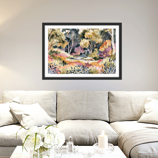 Bush Garden Bloom IHeartStudio - Australian Eucalyptus Nature Canvas Art Print