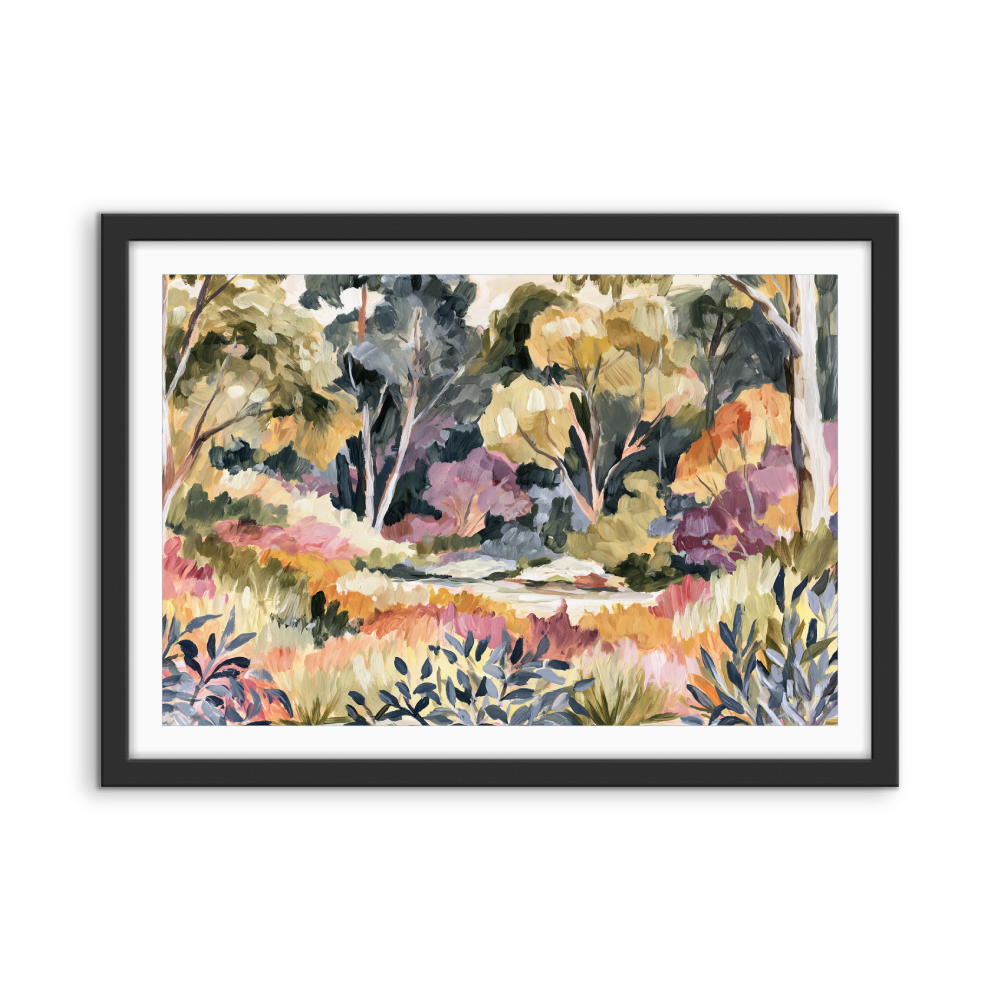 Bush Garden Bloom IHeartStudio - Australian Eucalyptus Nature Canvas Art Print