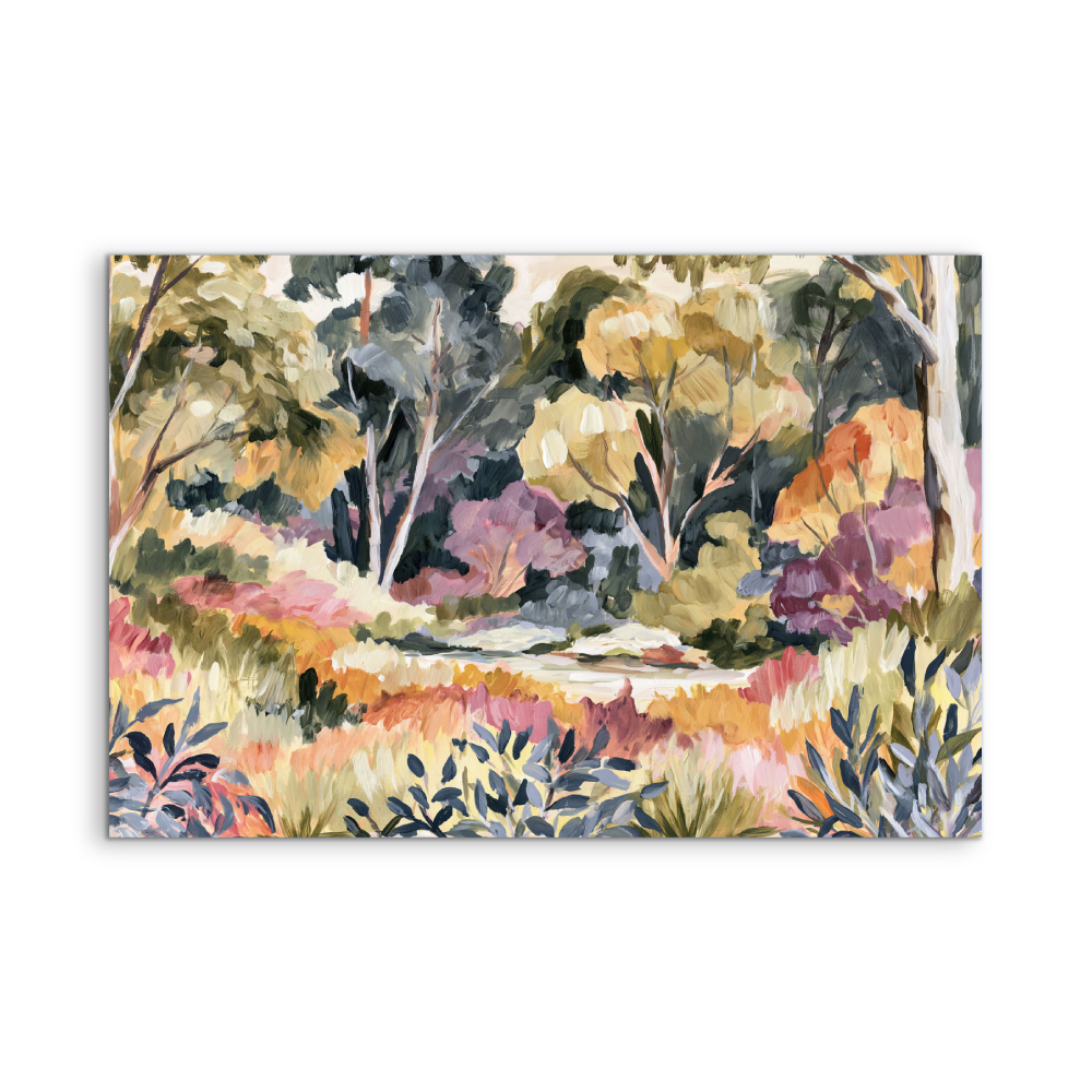 Bush Garden Bloom IHeartStudio - Australian Eucalyptus Nature Canvas Art Print