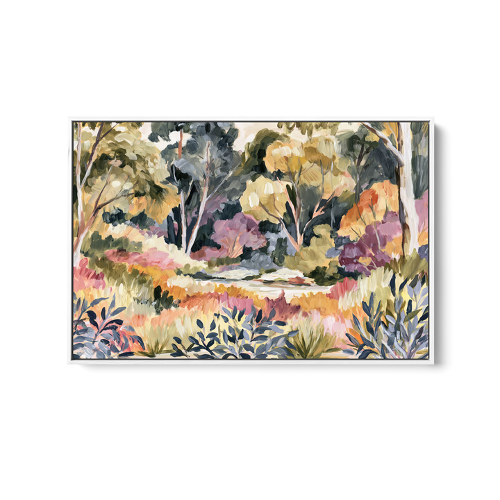 Bush Garden Bloom IHeartStudio - Australian Eucalyptus Nature Canvas Art Print