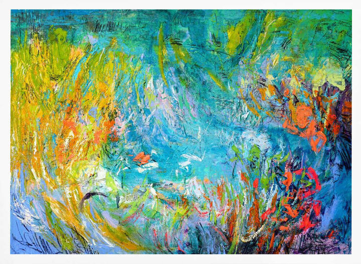 Butterfly Garden - Stretched Canvas, Poster or Fine Art Print - I Heart Wall Art - Poster Print, Canvas Print or Framed Art Print