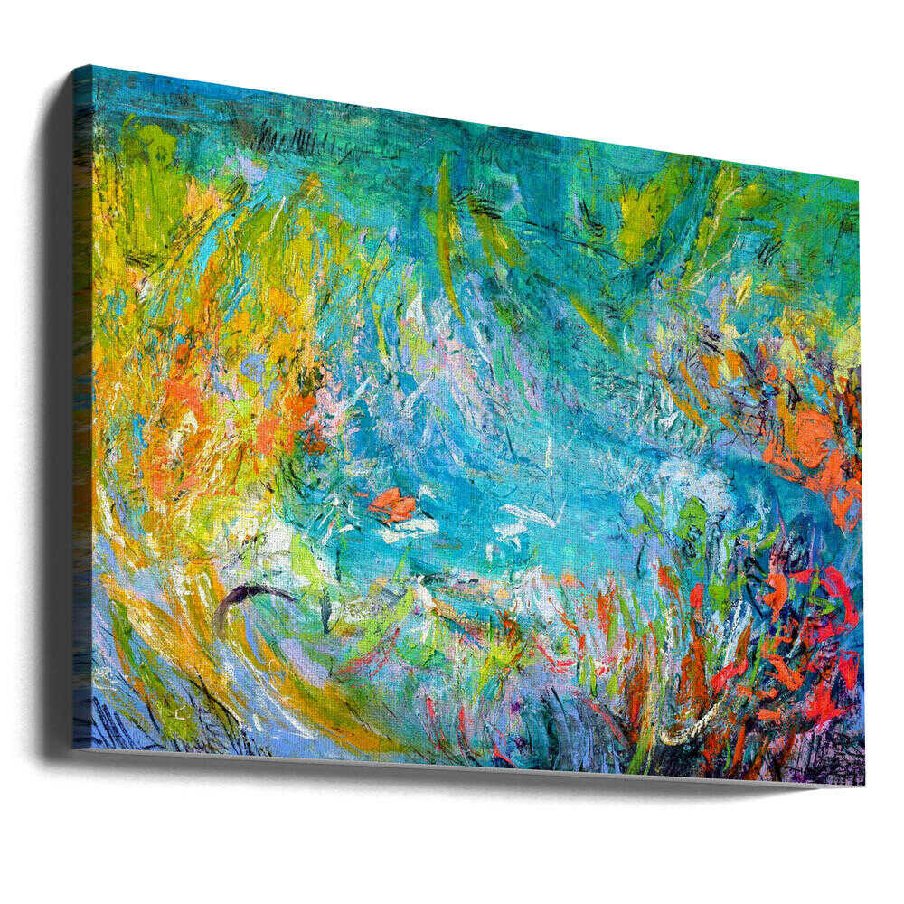 Butterfly Garden - Stretched Canvas, Poster or Fine Art Print - I Heart Wall Art - Poster Print, Canvas Print or Framed Art Print