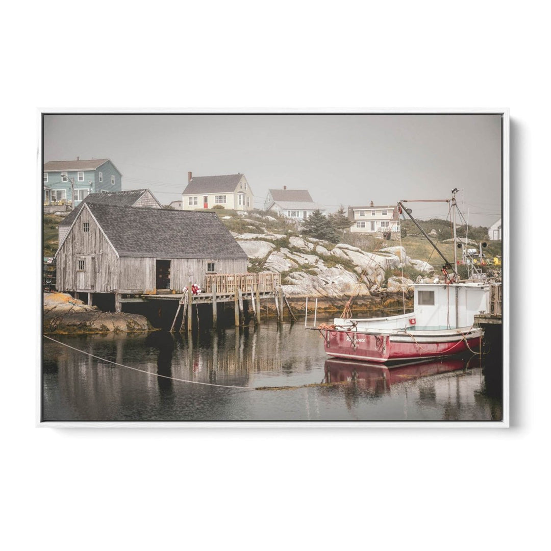 By The Bay - Fishing Boat Coastal Style Photographic Print - I Heart Wall Art - Poster Print, Canvas Print or Framed Art Print