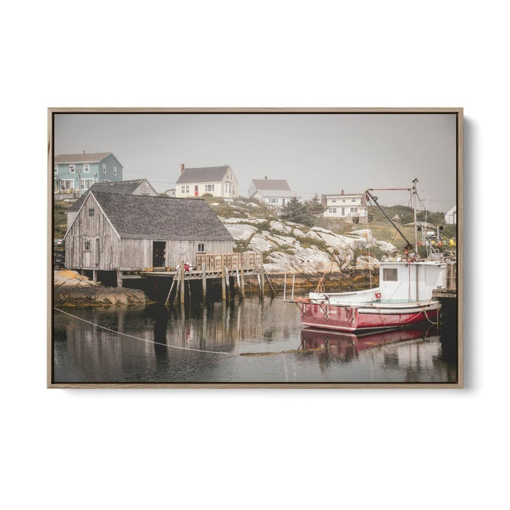 By The Bay - Fishing Boat Coastal Style Photographic Print - I Heart Wall Art - Poster Print, Canvas Print or Framed Art Print