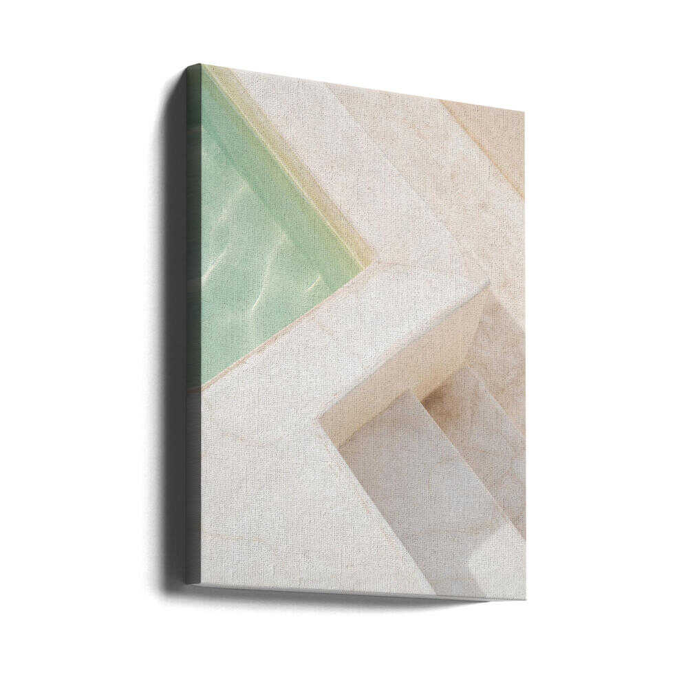 By the Pool - Stretched Canvas, Poster or Fine Art Print - I Heart Wall Art - Poster Print, Canvas Print or Framed Art Print