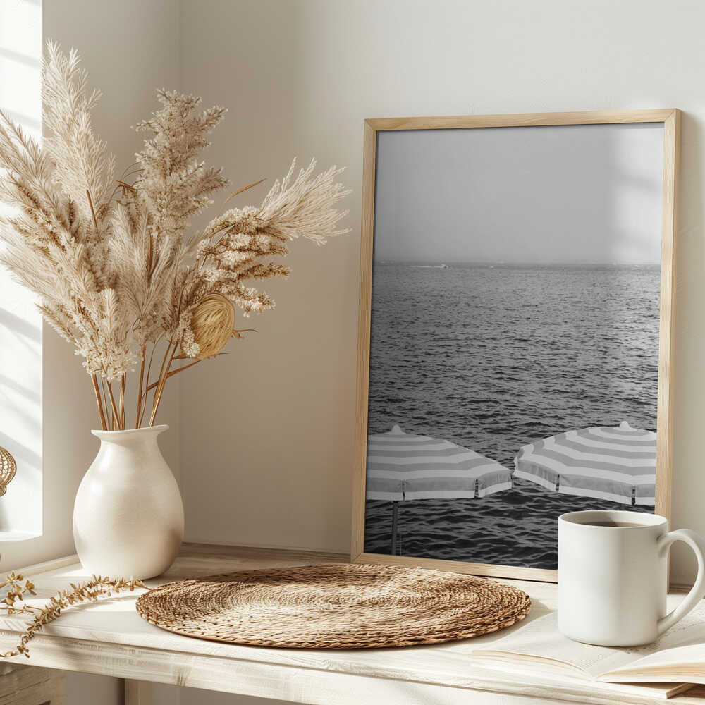 By the Sea - Stretched Canvas, Poster or Fine Art Print - I Heart Wall Art - Poster Print, Canvas Print or Framed Art Print