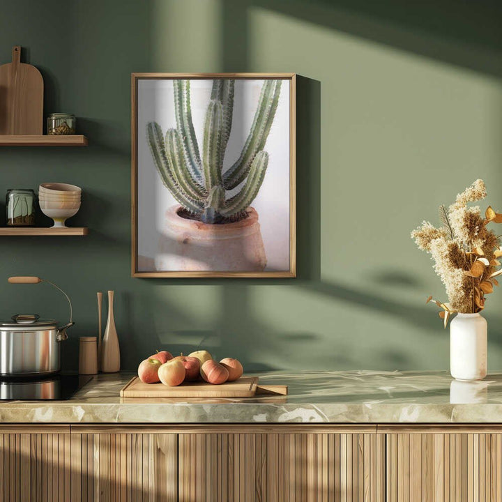 Cactus Serenity - Stretched Canvas, Poster or Fine Art Print - I Heart Wall Art - Poster Print, Canvas Print or Framed Art Print