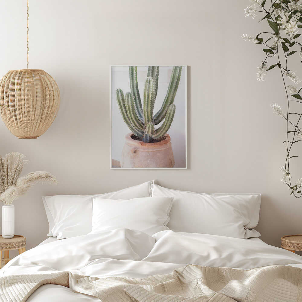 Cactus Serenity - Stretched Canvas, Poster or Fine Art Print - I Heart Wall Art - Poster Print, Canvas Print or Framed Art Print