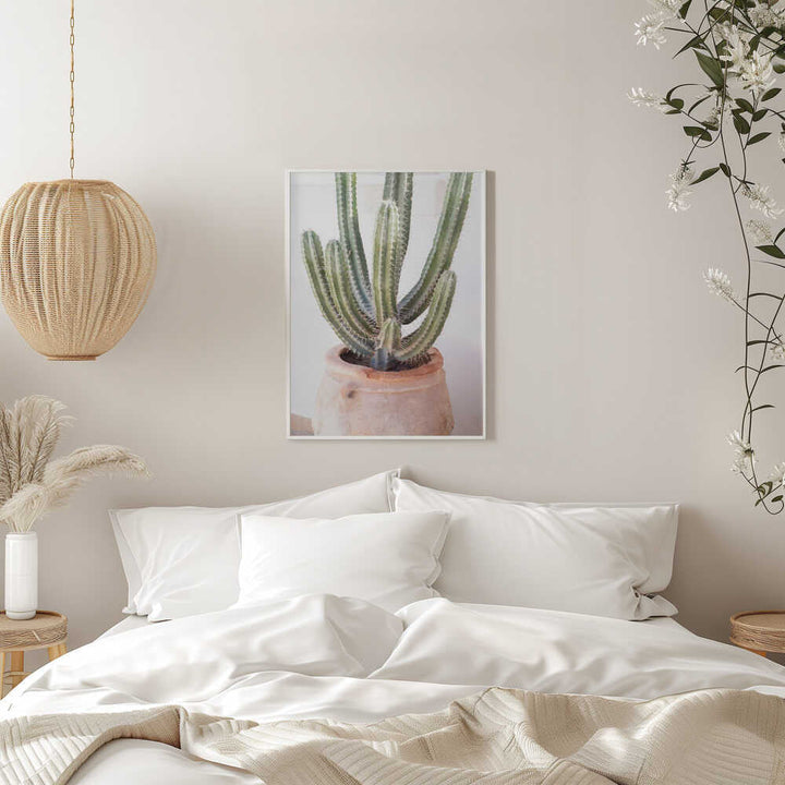 Cactus Serenity - Stretched Canvas, Poster or Fine Art Print - I Heart Wall Art - Poster Print, Canvas Print or Framed Art Print
