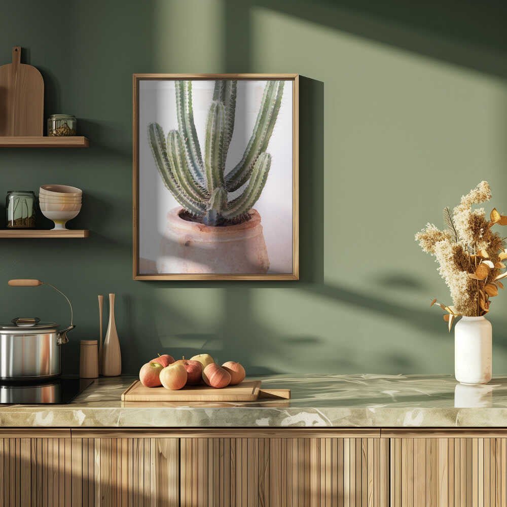 Cactus Serenity - Stretched Canvas, Poster or Fine Art Print - I Heart Wall Art - Poster Print, Canvas Print or Framed Art Print
