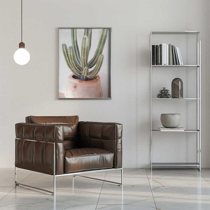 Cactus Serenity - Stretched Canvas, Poster or Fine Art Print - I Heart Wall Art - Poster Print, Canvas Print or Framed Art Print