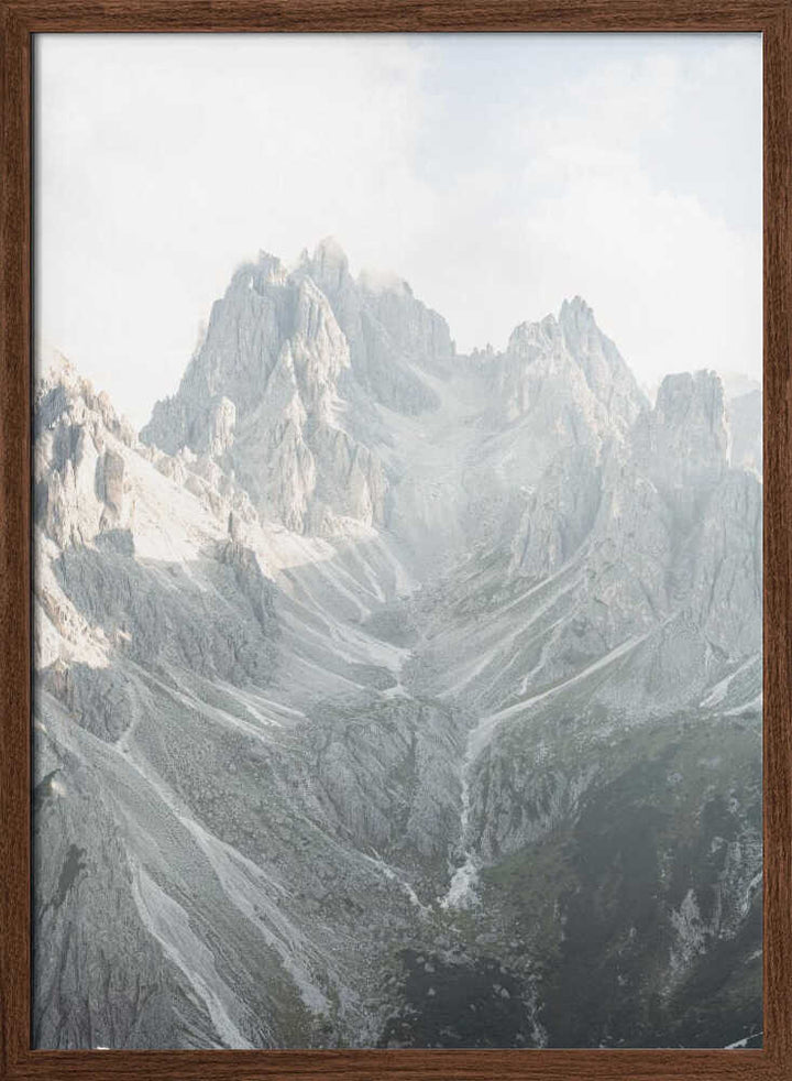 Cadini Di Misurina Peaks - Stretched Canvas, Poster or Fine Art Print - I Heart Wall Art - Poster Print, Canvas Print or Framed Art Print