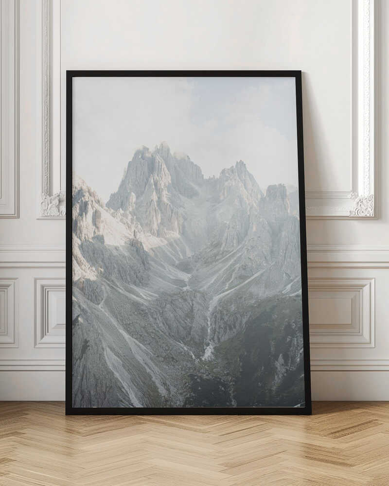Cadini Di Misurina Peaks - Stretched Canvas, Poster or Fine Art Print - I Heart Wall Art - Poster Print, Canvas Print or Framed Art Print