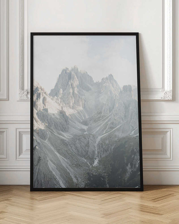 Cadini Di Misurina Peaks - Stretched Canvas, Poster or Fine Art Print - I Heart Wall Art - Poster Print, Canvas Print or Framed Art Print