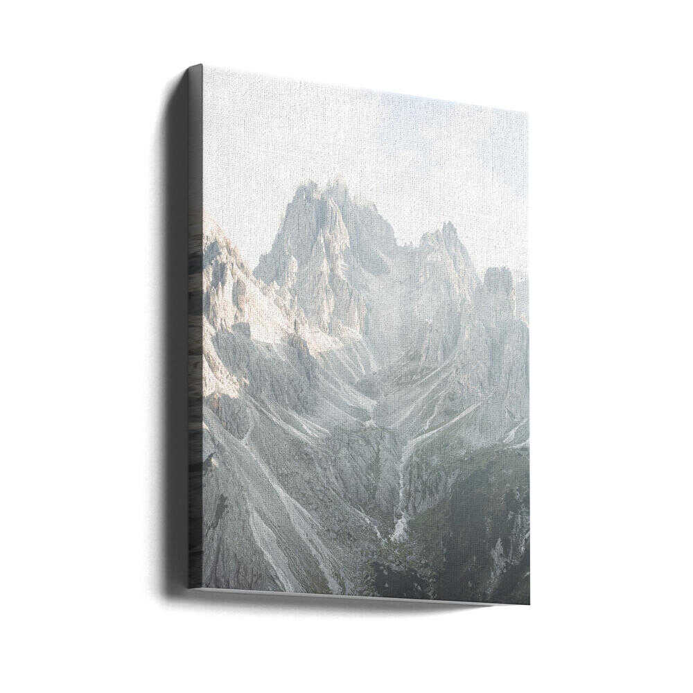 Cadini Di Misurina Peaks - Stretched Canvas, Poster or Fine Art Print - I Heart Wall Art - Poster Print, Canvas Print or Framed Art Print