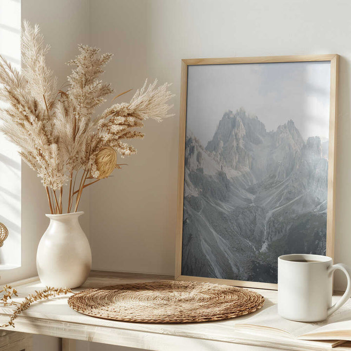 Cadini Di Misurina Peaks - Stretched Canvas, Poster or Fine Art Print - I Heart Wall Art - Poster Print, Canvas Print or Framed Art Print