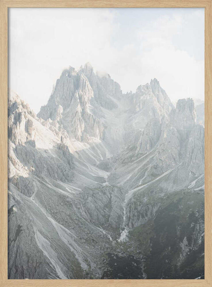Cadini Di Misurina Peaks - Stretched Canvas, Poster or Fine Art Print - I Heart Wall Art - Poster Print, Canvas Print or Framed Art Print