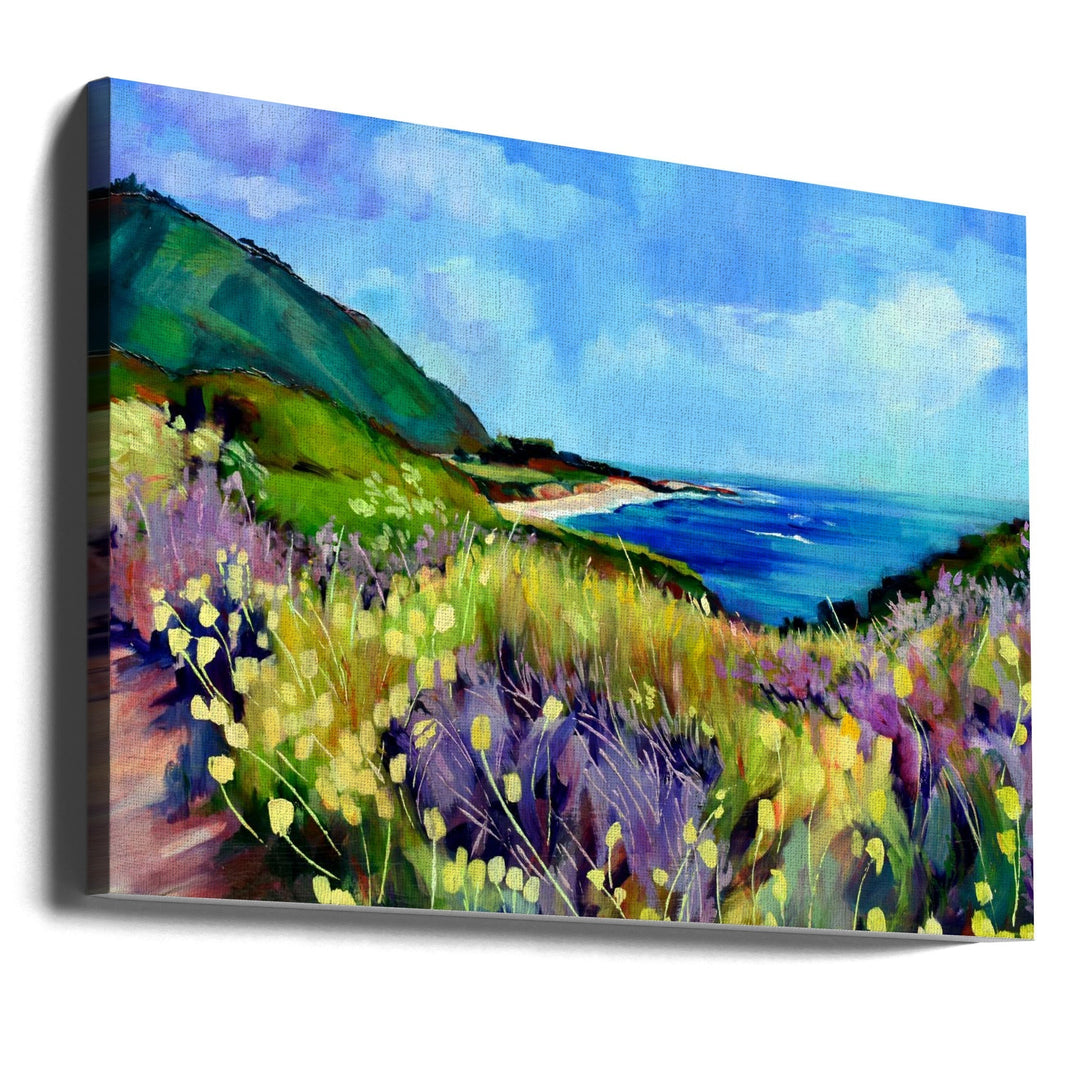California Route 1 - Stretched Canvas, Poster or Fine Art Print I Heart Wall Art