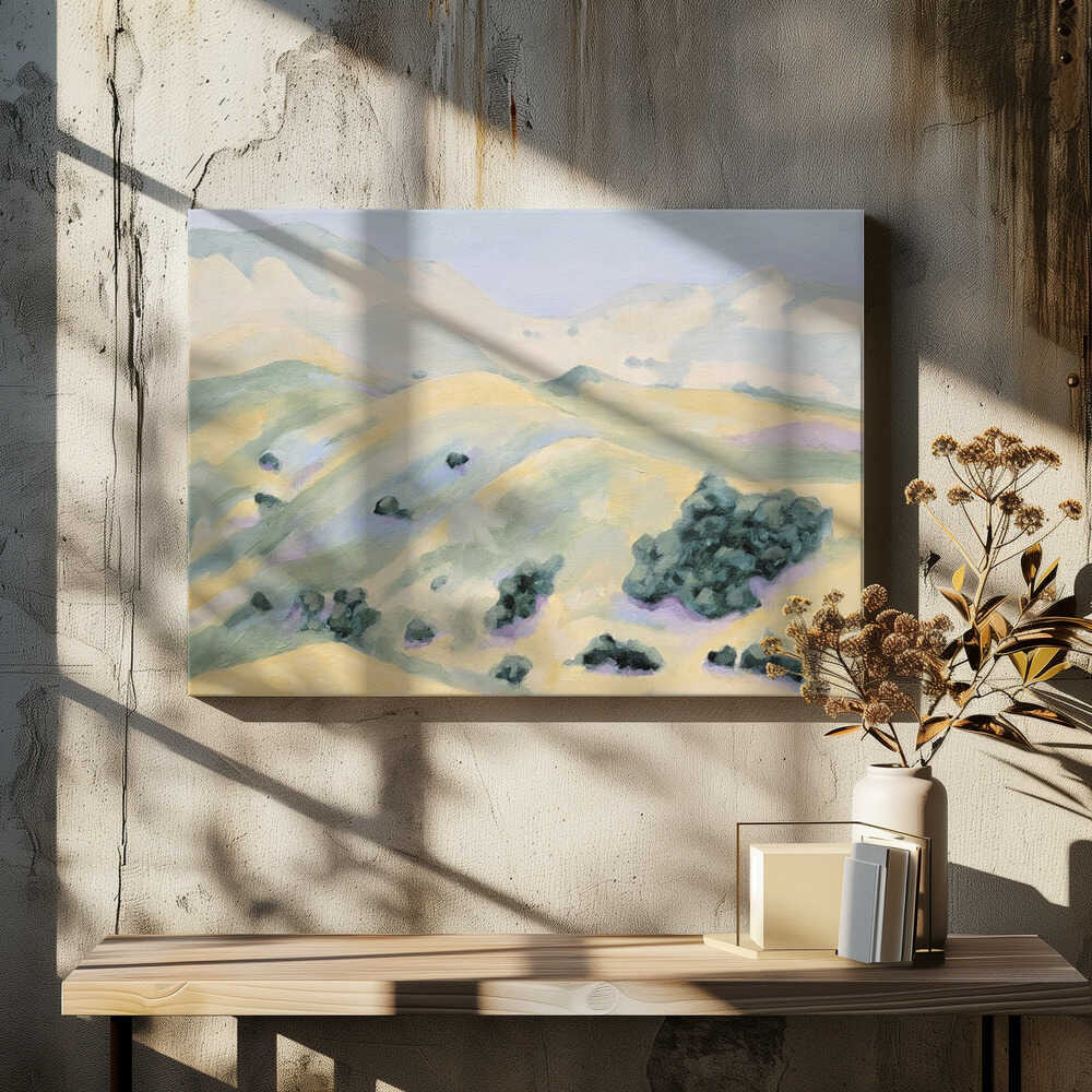 California Spring - Stretched Canvas, Poster or Fine Art Print - I Heart Wall Art - Poster Print, Canvas Print or Framed Art Print