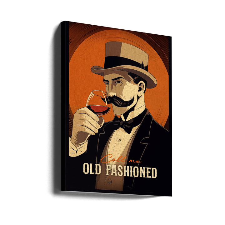 Call Me Old Fashioned - Stretched Canvas, Poster or Fine Art Print I Heart Wall Art