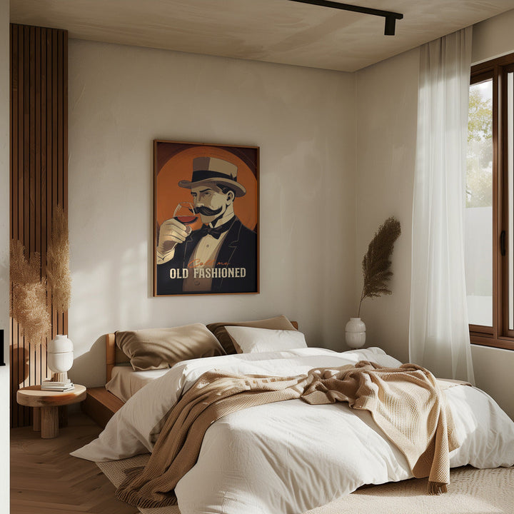 Call Me Old Fashioned - Stretched Canvas, Poster or Fine Art Print I Heart Wall Art