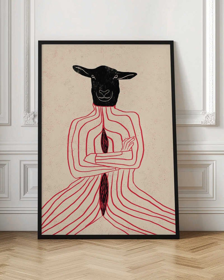 CANNIBAL I - Stretched Canvas, Poster or Fine Art Print - I Heart Wall Art - Poster Print, Canvas Print or Framed Art Print