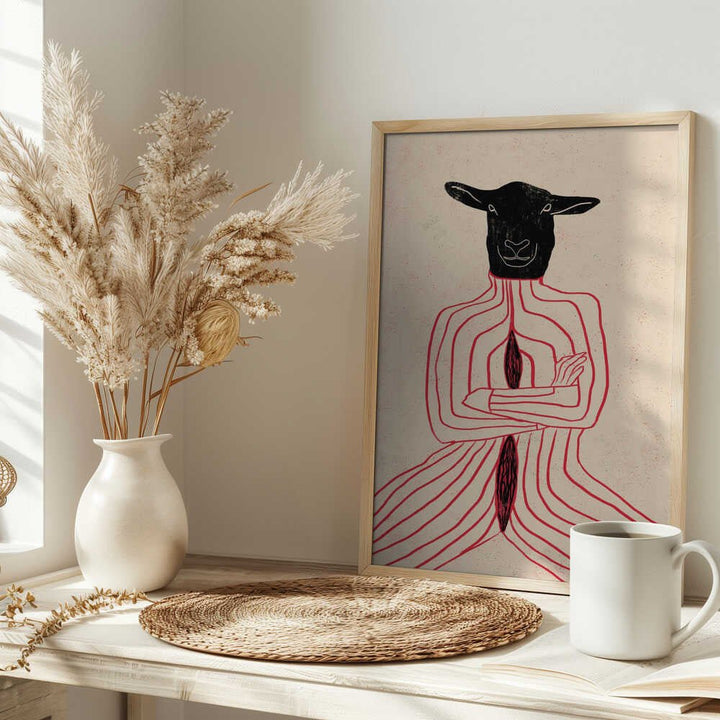 CANNIBAL I - Stretched Canvas, Poster or Fine Art Print - I Heart Wall Art - Poster Print, Canvas Print or Framed Art Print