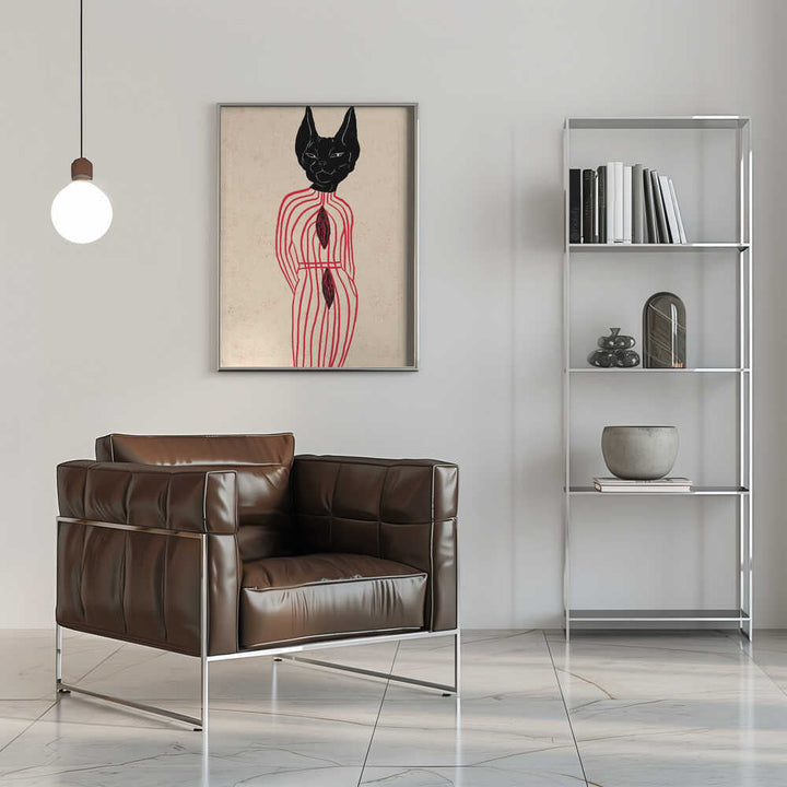 CANNIBAL II - Stretched Canvas, Poster or Fine Art Print - I Heart Wall Art - Poster Print, Canvas Print or Framed Art Print