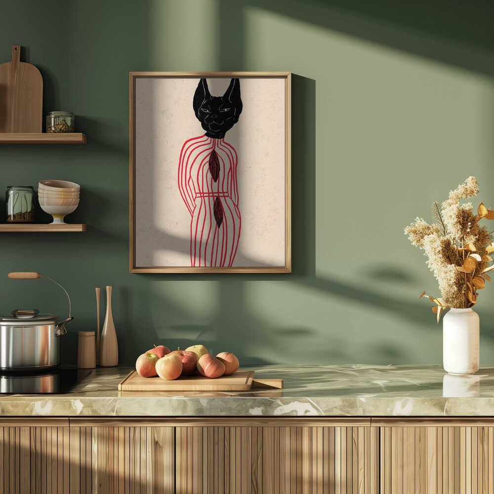 CANNIBAL II - Stretched Canvas, Poster or Fine Art Print - I Heart Wall Art - Poster Print, Canvas Print or Framed Art Print