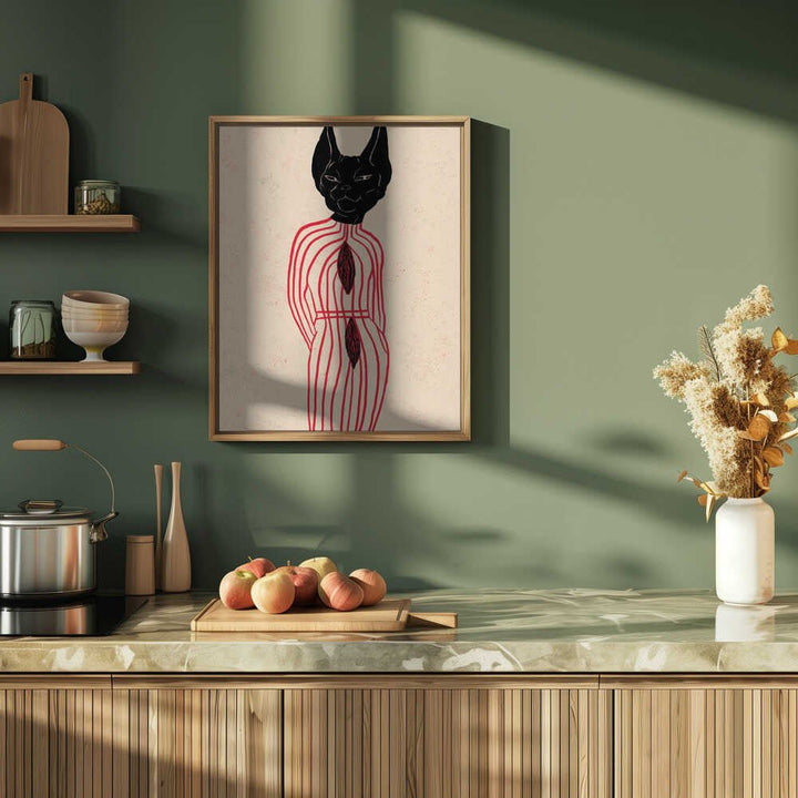CANNIBAL II - Stretched Canvas, Poster or Fine Art Print - I Heart Wall Art - Poster Print, Canvas Print or Framed Art Print