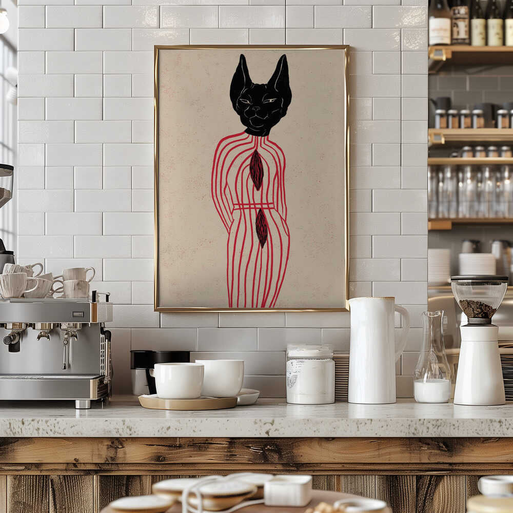 CANNIBAL II - Stretched Canvas, Poster or Fine Art Print - I Heart Wall Art - Poster Print, Canvas Print or Framed Art Print