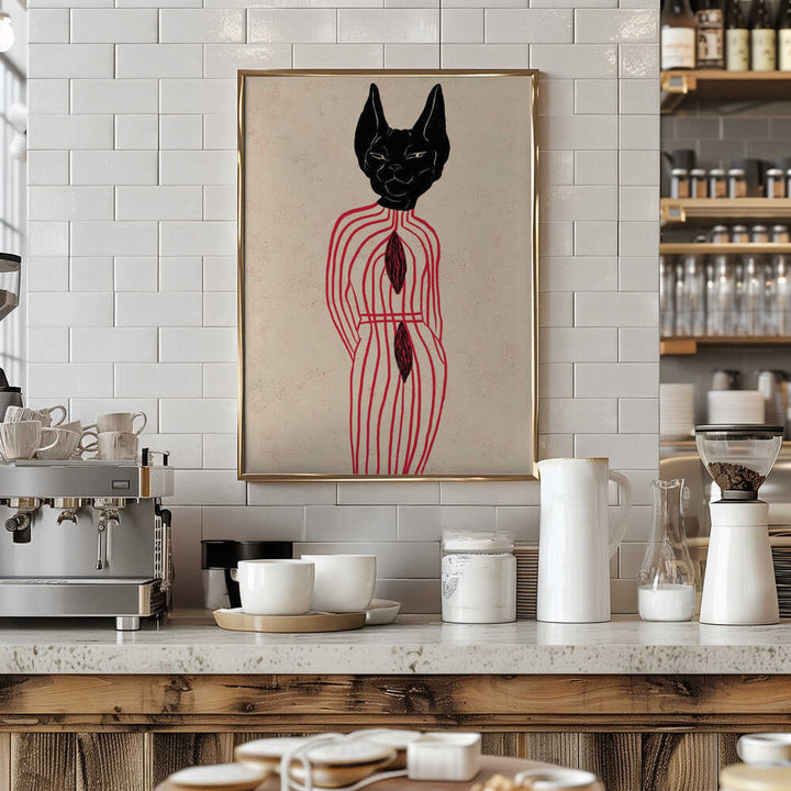 CANNIBAL II - Stretched Canvas, Poster or Fine Art Print - I Heart Wall Art - Poster Print, Canvas Print or Framed Art Print