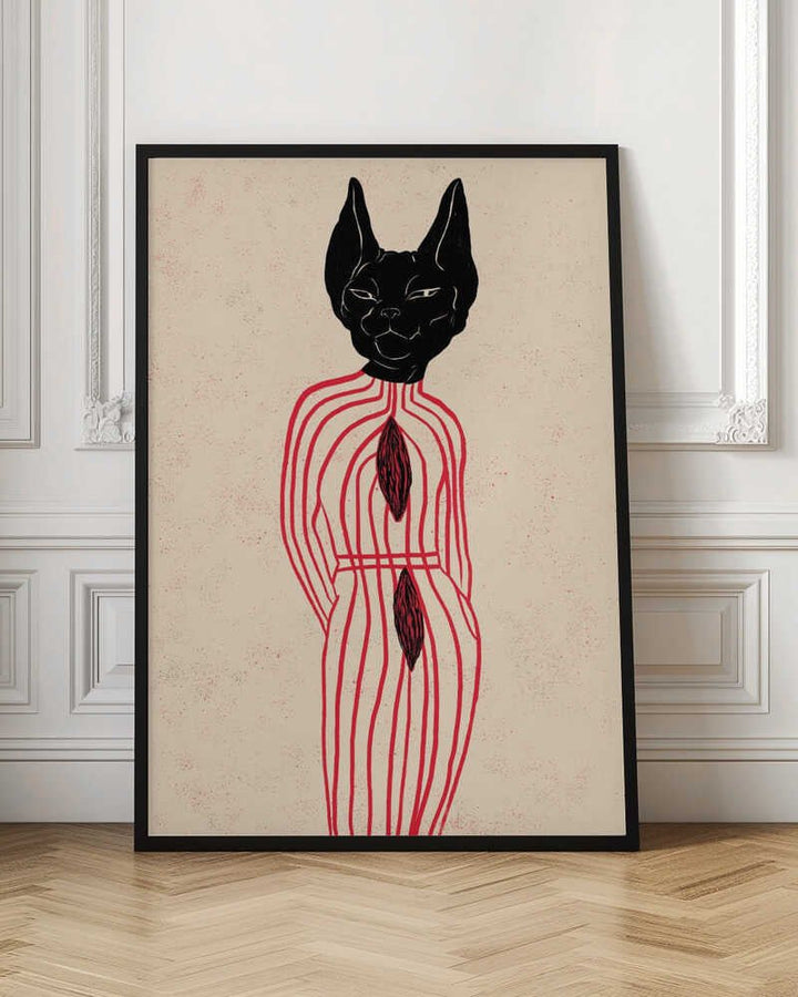 CANNIBAL II - Stretched Canvas, Poster or Fine Art Print - I Heart Wall Art - Poster Print, Canvas Print or Framed Art Print
