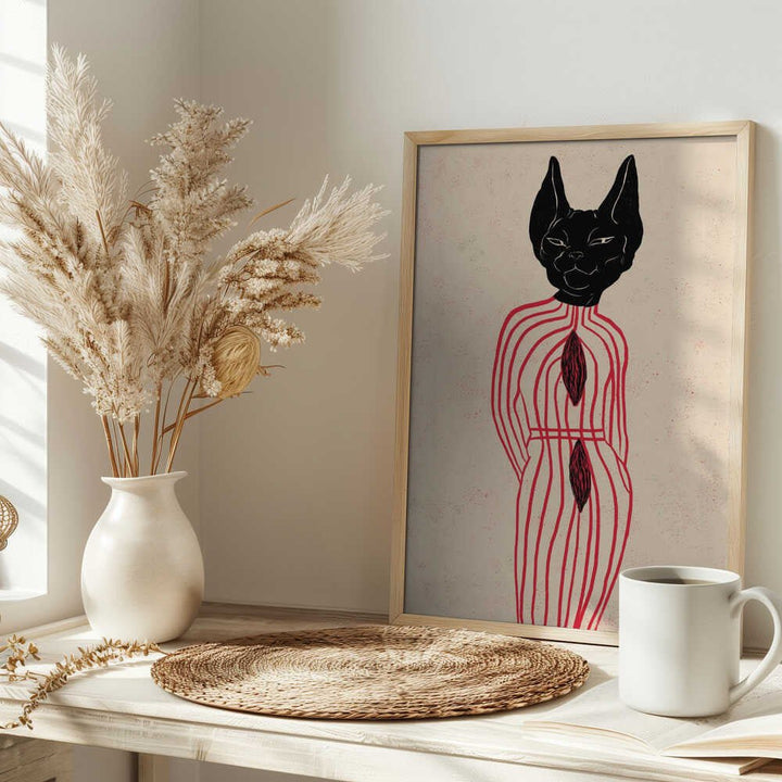 CANNIBAL II - Stretched Canvas, Poster or Fine Art Print - I Heart Wall Art - Poster Print, Canvas Print or Framed Art Print