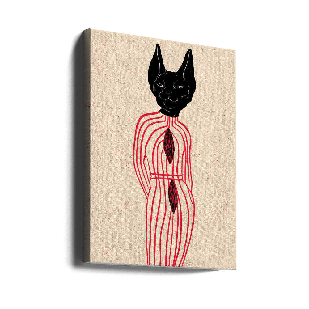 CANNIBAL II - Stretched Canvas, Poster or Fine Art Print - I Heart Wall Art - Poster Print, Canvas Print or Framed Art Print