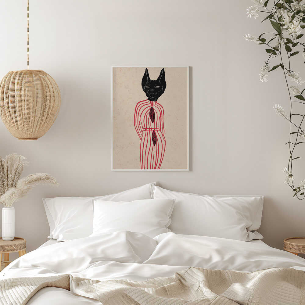 CANNIBAL II - Stretched Canvas, Poster or Fine Art Print - I Heart Wall Art - Poster Print, Canvas Print or Framed Art Print