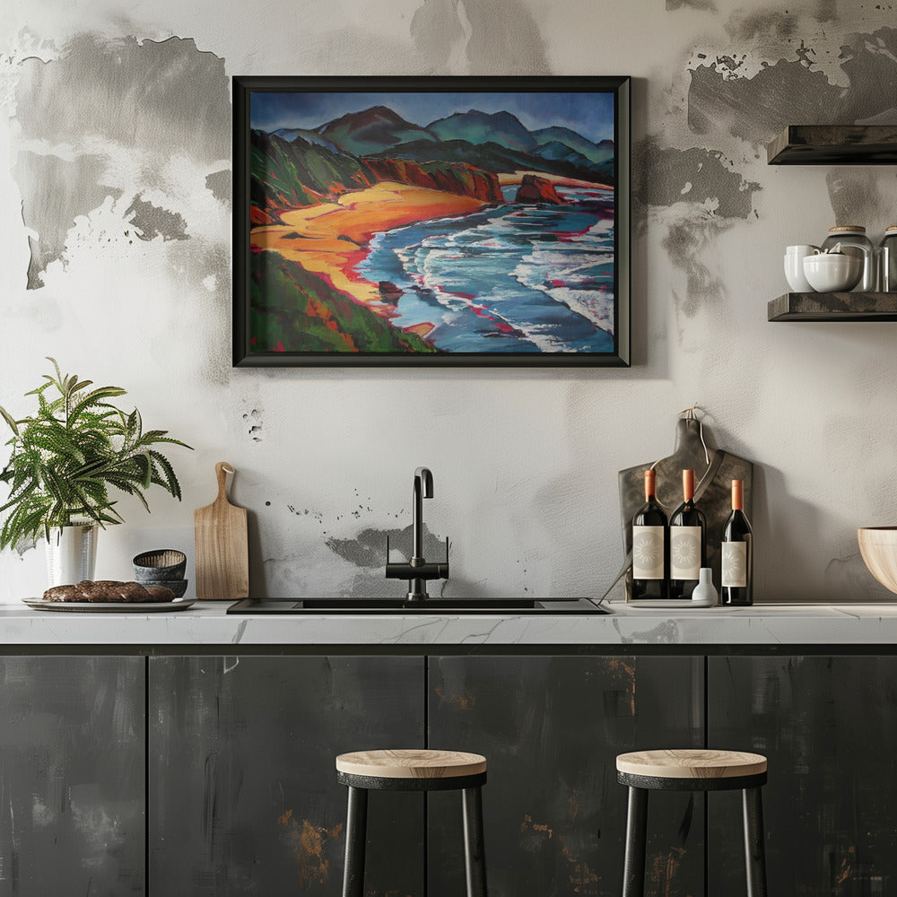 Cannon Beach - Stretched Canvas, Poster or Fine Art Print I Heart Wall Art