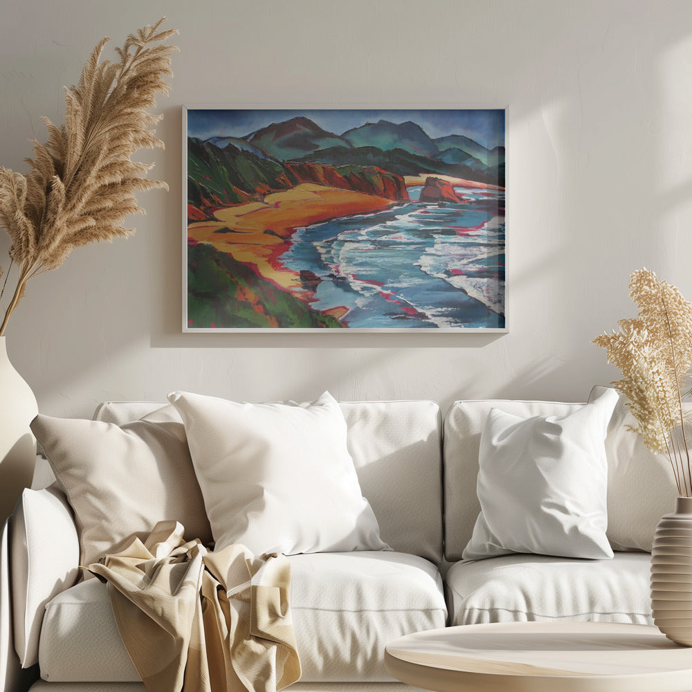 Cannon Beach - Stretched Canvas, Poster or Fine Art Print I Heart Wall Art