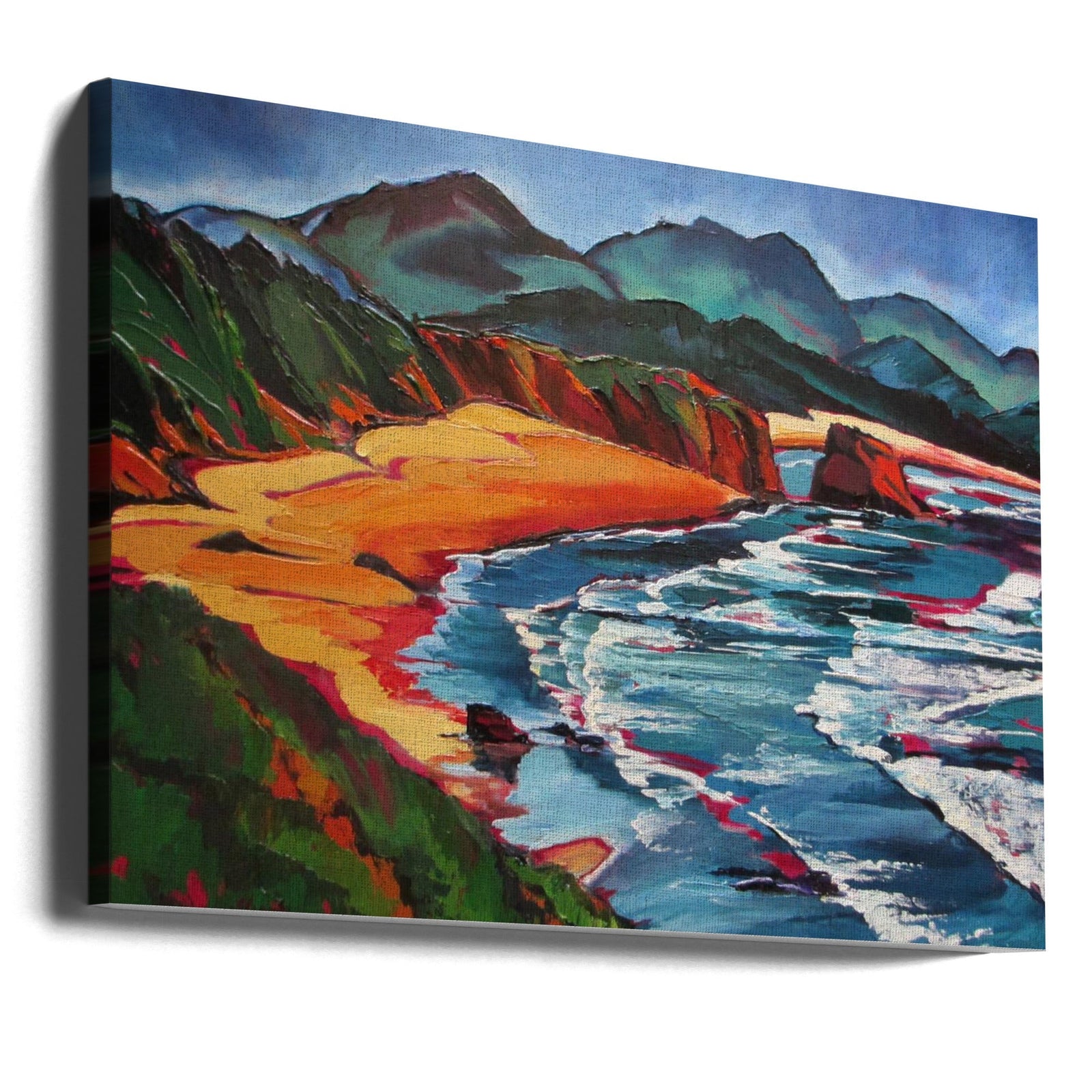 Cannon Beach - Stretched Canvas, Poster or Fine Art Print I Heart Wall Art