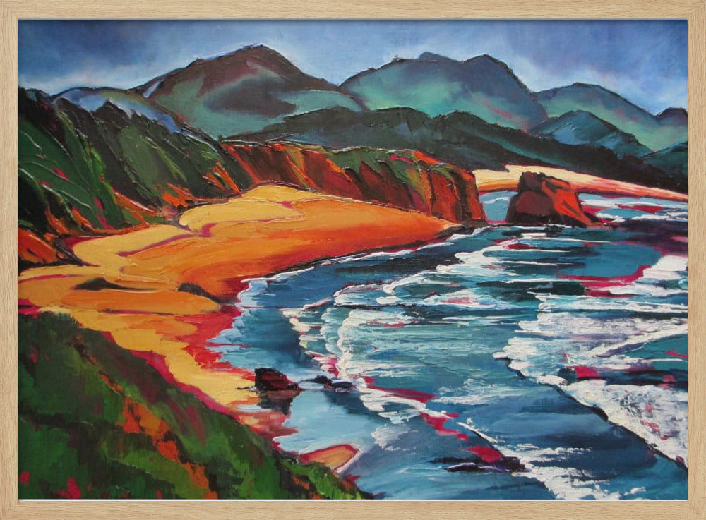 Cannon Beach - Stretched Canvas, Poster or Fine Art Print I Heart Wall Art