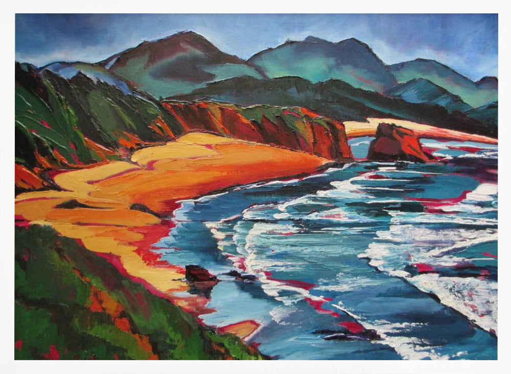 Cannon Beach - Stretched Canvas, Poster or Fine Art Print I Heart Wall Art