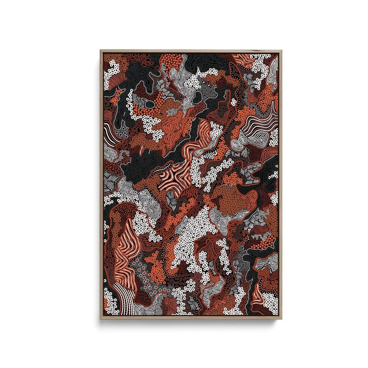 Canobie - Dry Season Edition 4 by Leah Cummins - Poster Prints, Stretched Canvas Print or Framed Fine Art Print - Artwork I Heart Wall Art Australia 
