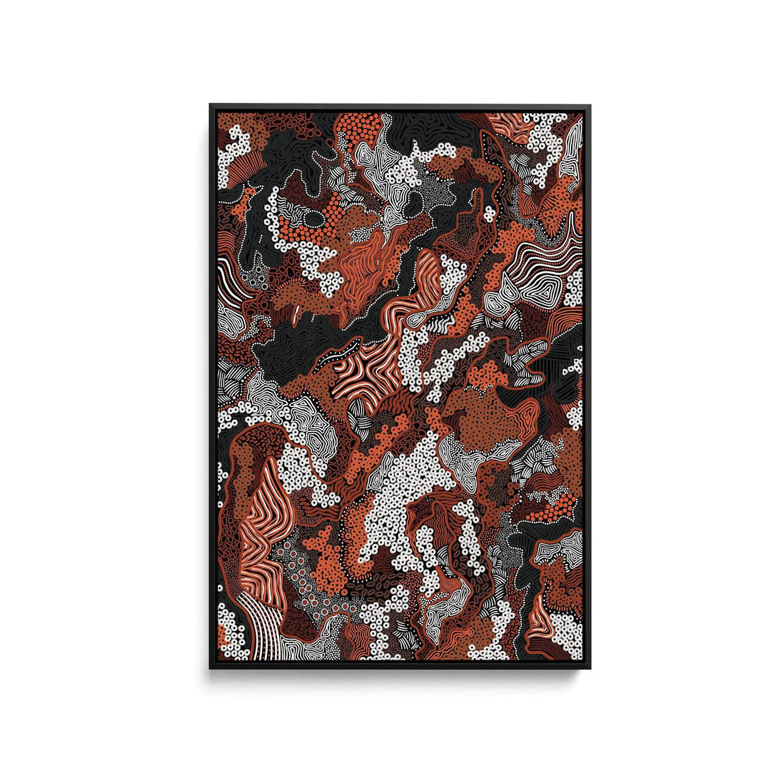 Canobie - Dry Season Edition 4 by Leah Cummins - Poster Prints, Stretched Canvas Print or Framed Fine Art Print - Artwork I Heart Wall Art Australia 